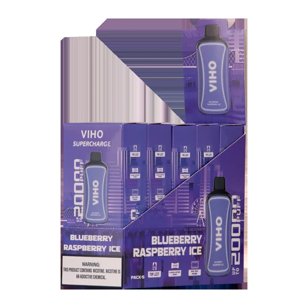 Blueberry Raspberry Ice Viho Supercharge - Image 2