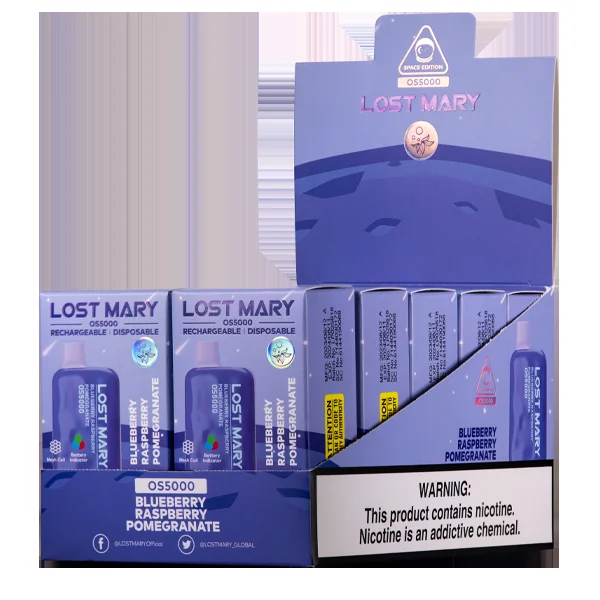 Blueberry Raspberry Pomegranate Lost Mary OS5000 - Image 2