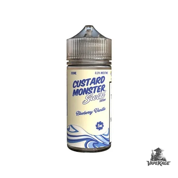 Blueberry Vanilla Custard Monster Vape Labs 100mL Freebase