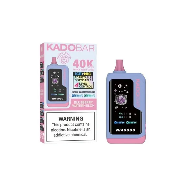 Blueberry Watermelon - Kado Bar NI40K - Ice + Nic Control