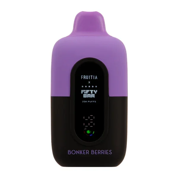 Bonker Berries FRUITIA X Fifty Bar 20K - Vaperushusa Online Vape Store