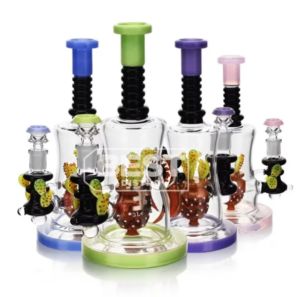 Bonsai Slime Heady Glass Water Pipe 10″