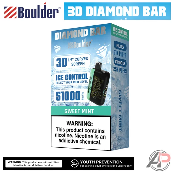 Boulder Diamond Bar 51000 Puffs Disposable Vape Device - Image 19