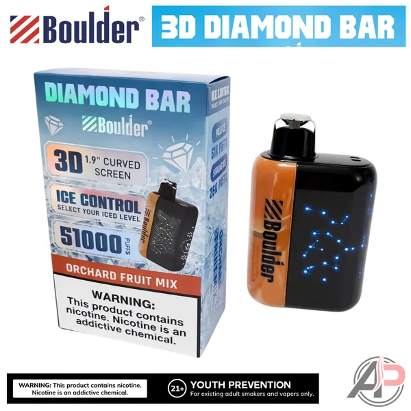 Boulder Diamond Bar 51000 Puffs Disposable Vape Device - Image 8