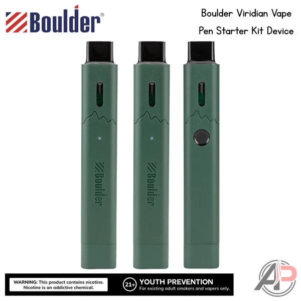 Boulder Viridian Vape Pen Starter Kit Device