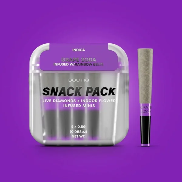 Boutiq Infused Minis Pre Roll 0.5g 5ct (SINGLE) - Image 6
