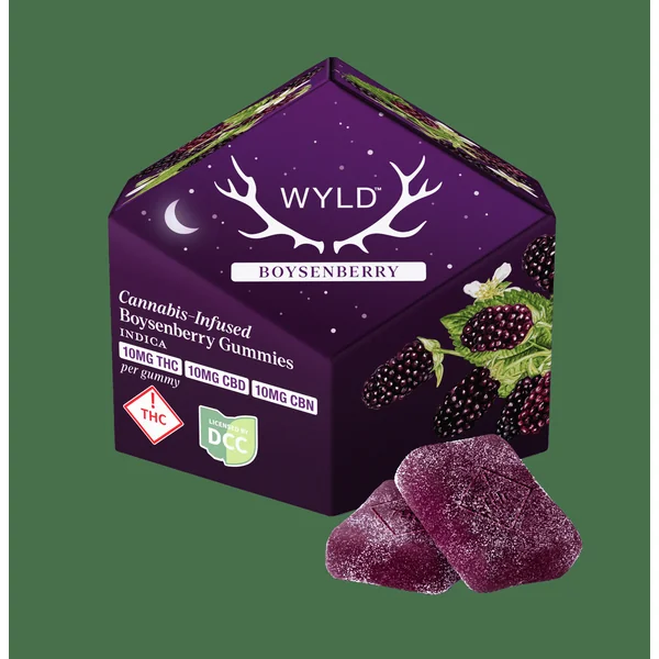 Boysenberry | 1:1:1 THC:CBD:CBN | 10 x 10mg