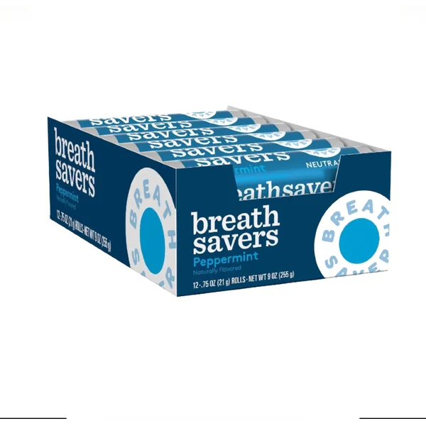 BREATH SAVERS ROLL12CTPAPPERMI