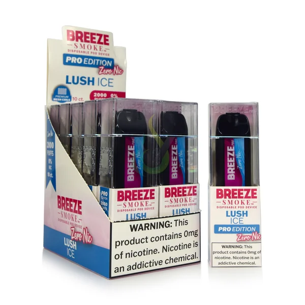 Breeze Pro 0% Nicotine Disposable Vape - Image 2