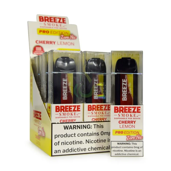 Breeze Pro 0% Nicotine Disposable Vape - Image 4