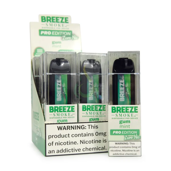 Breeze Pro 0% Nicotine Disposable Vape - Image 6