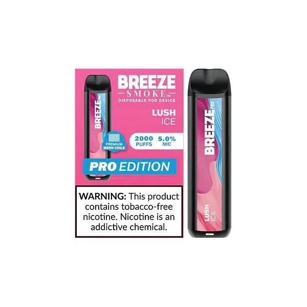 Breeze Pro 2000 Puff Nicotine Disposable - Image 11