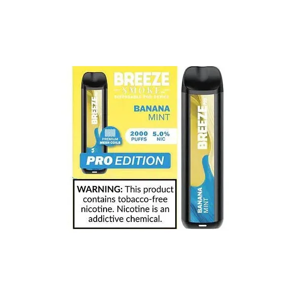 Breeze Pro 2000 Puff Nicotine Disposable - Image 13