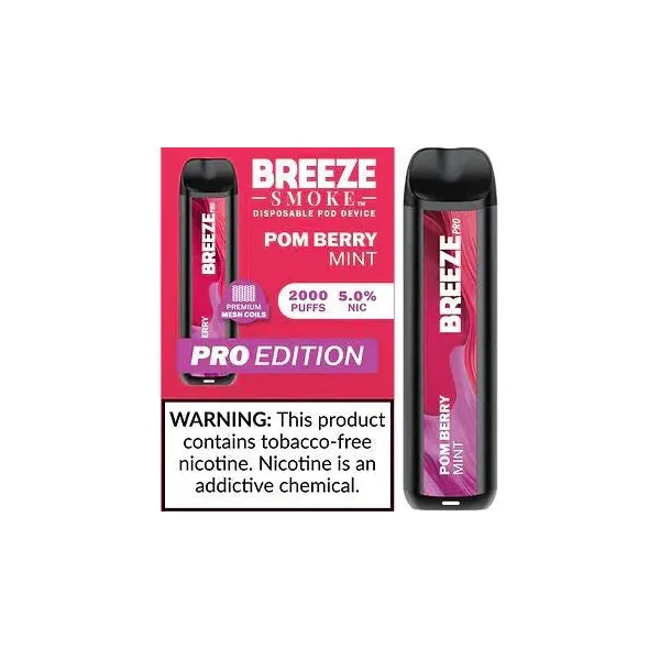 Breeze Pro 2000 Puff Nicotine Disposable - Image 17