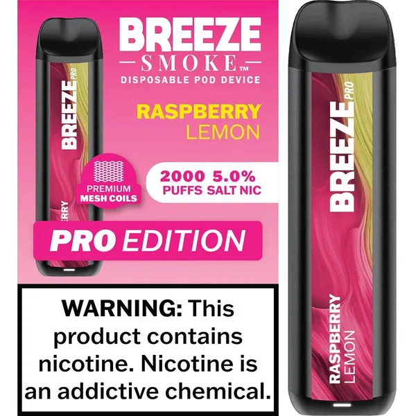 Breeze Pro 2000 Puff Nicotine Disposable - Image 18