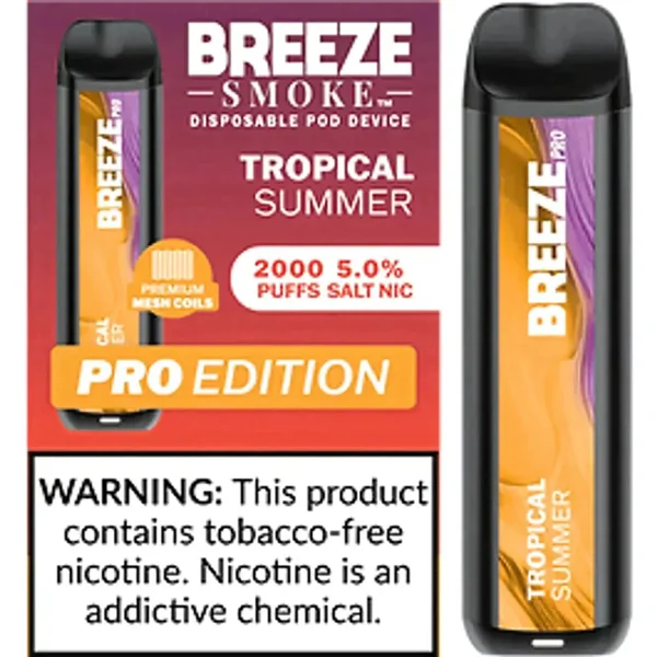 Breeze Pro 2000 Puff Nicotine Disposable - Image 19