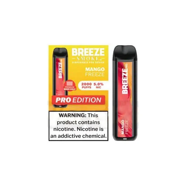 Breeze Pro 2000 Puff Nicotine Disposable - Image 27