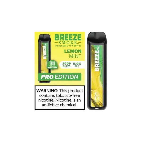 Breeze Pro 2000 Puff Nicotine Disposable - Image 5
