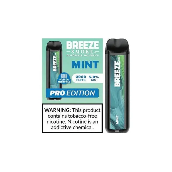 Breeze Pro 2000 Puff Nicotine Disposable - Image 6