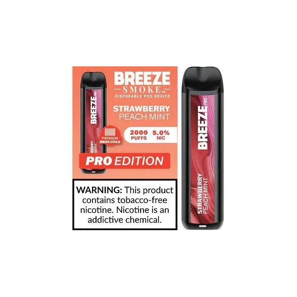 Breeze Pro 2000 Puff Nicotine Disposable - Image 8