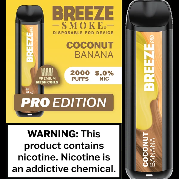 Breeze Smoke Pro Edition 2000 Puffs Disposable Vape Device - Image 11