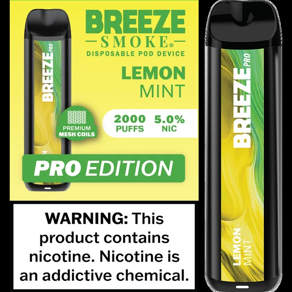 Breeze Smoke Pro Edition 2000 Puffs Disposable Vape Device - Image 12
