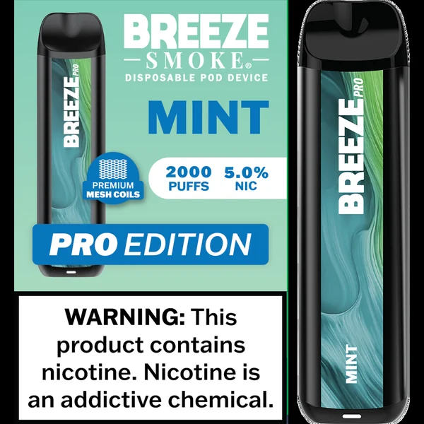 Breeze Smoke Pro Edition 2000 Puffs Disposable Vape Device - Image 14