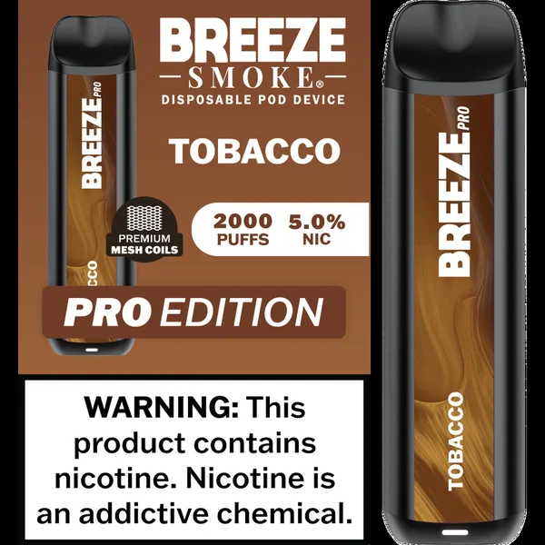 Breeze Smoke Pro Edition 2000 Puffs Disposable Vape Device - Image 18