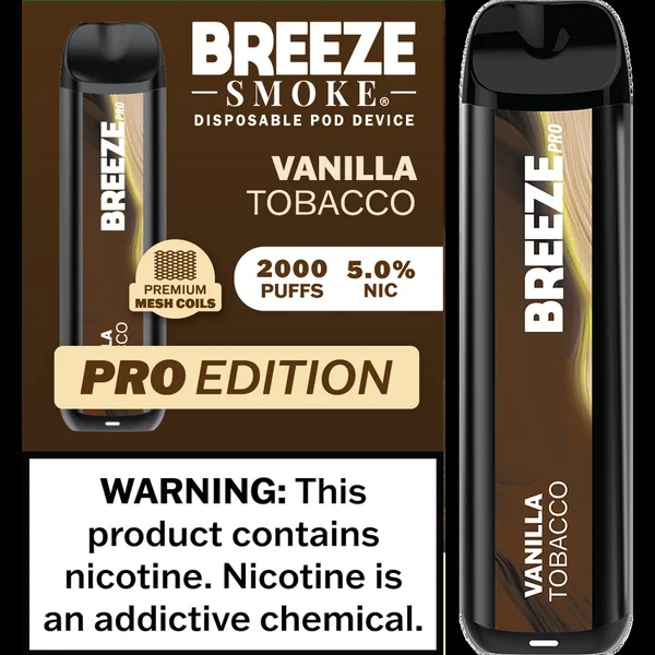 Breeze Smoke Pro Edition 2000 Puffs Disposable Vape Device - Image 19