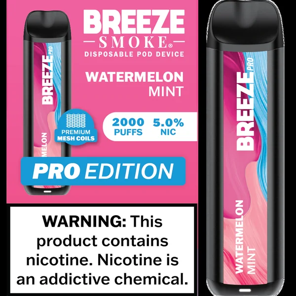Breeze Smoke Pro Edition 2000 Puffs Disposable Vape Device - Image 23