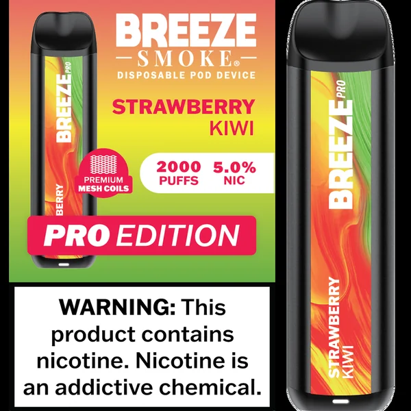 Breeze Smoke Pro Edition 2000 Puffs Disposable Vape Device - Image 26