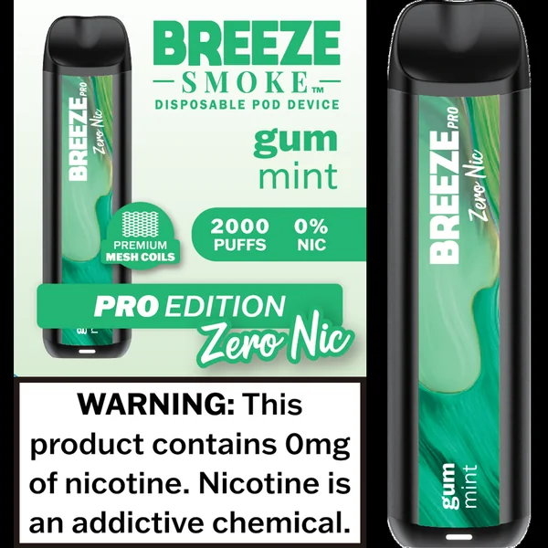 Breeze Smoke Pro Edition 2000 Puffs Disposable Vape Device - Image 28