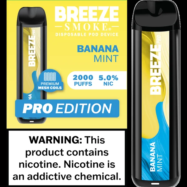 Breeze Smoke Pro Edition 2000 Puffs Disposable Vape Device - Image 5