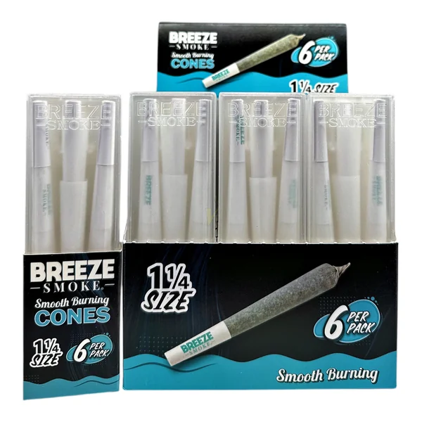 Breeze Smoke Smooth Burning 1 1/4 Cones - Image 2