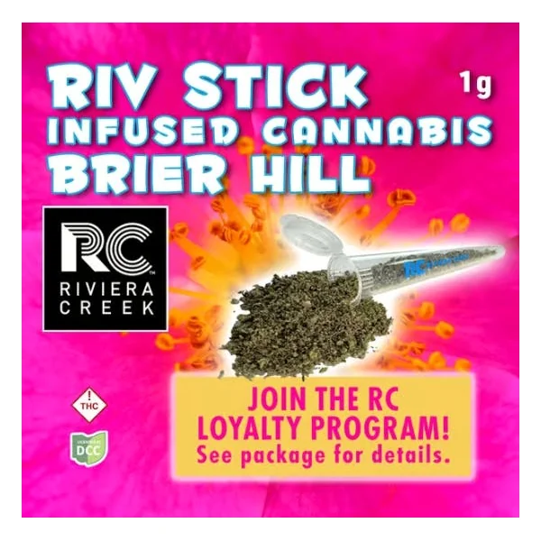 Brier Hill | Infused Flower | Riv Stick | 1g