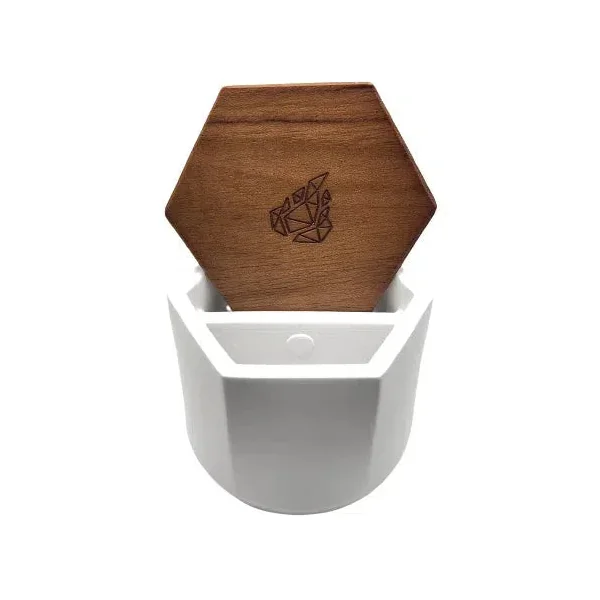 BRNT Designs Malua Concrete Storage Jar - Image 2