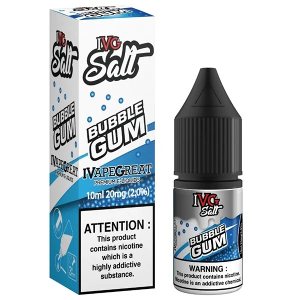 Bubblegum Nic Salt E Liquid 10ml By I VG