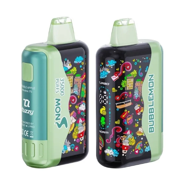 Bubblemon Graffiti Tuzzy 35K Disposable Vape (24ml, 2%) - Image 6