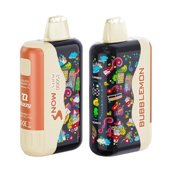 Bubblemon Graffiti Tuzzy 35K Disposable Vape (24ml, 2%) - Image 8