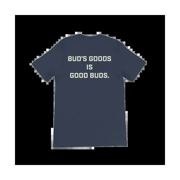 Budism Steel Blue T-Shirt – Medium - Image 4