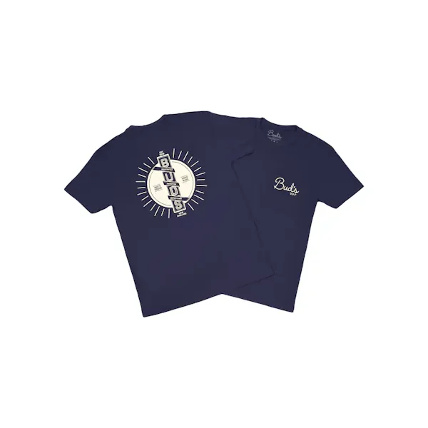 Buds Goods – Sun Navy Shirt – Small