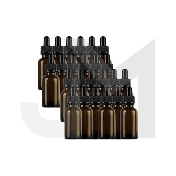 Bulk Empty Amber Glass Tincture Bottles 10ml - Image 2