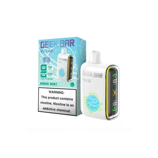 BULK Miami Mint GEEK BAR Pulse - Box of 5