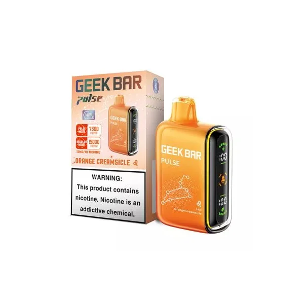 BULK Orange Creamsicle GEEK BAR Pulse - 5 Pack