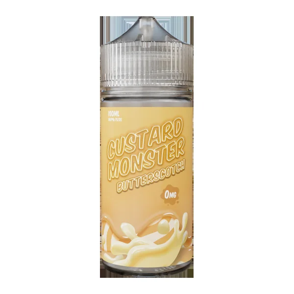 Butterscotch Custard Monster eJuice Zero Nicotine 100ml