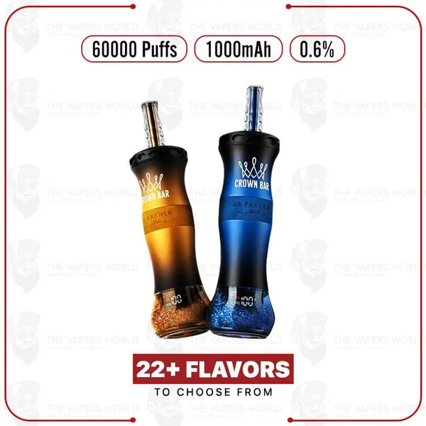 Buy Al Fakher Crown Bar 60K E Hose X Disposable Online