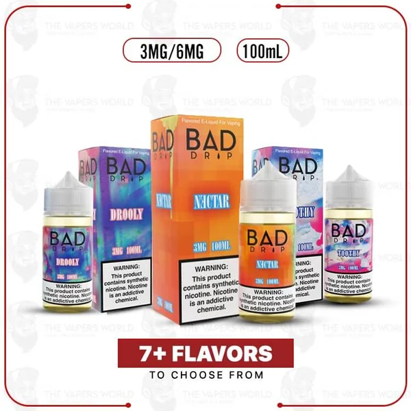Buy Bad Drip 100ml E-Juice Online | The Vapers World