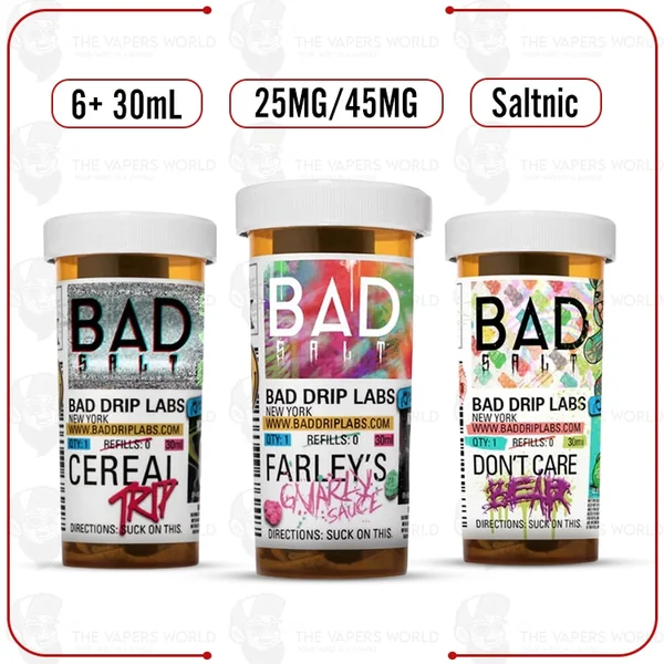 Buy Bad Drip Salts 30ml Vape Juice Online | Best E-liquid