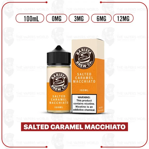 Buy Barista Brew 100ml E-Juice Online | The Vapers World