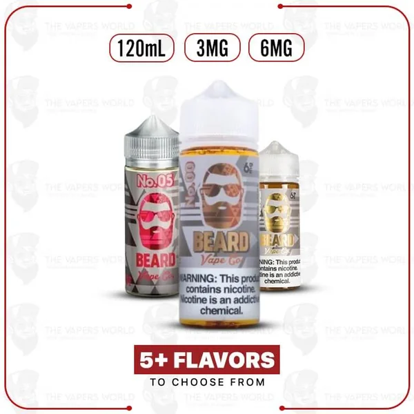 Buy Beard Vape 120ml E-Juice Online | The Vapers World